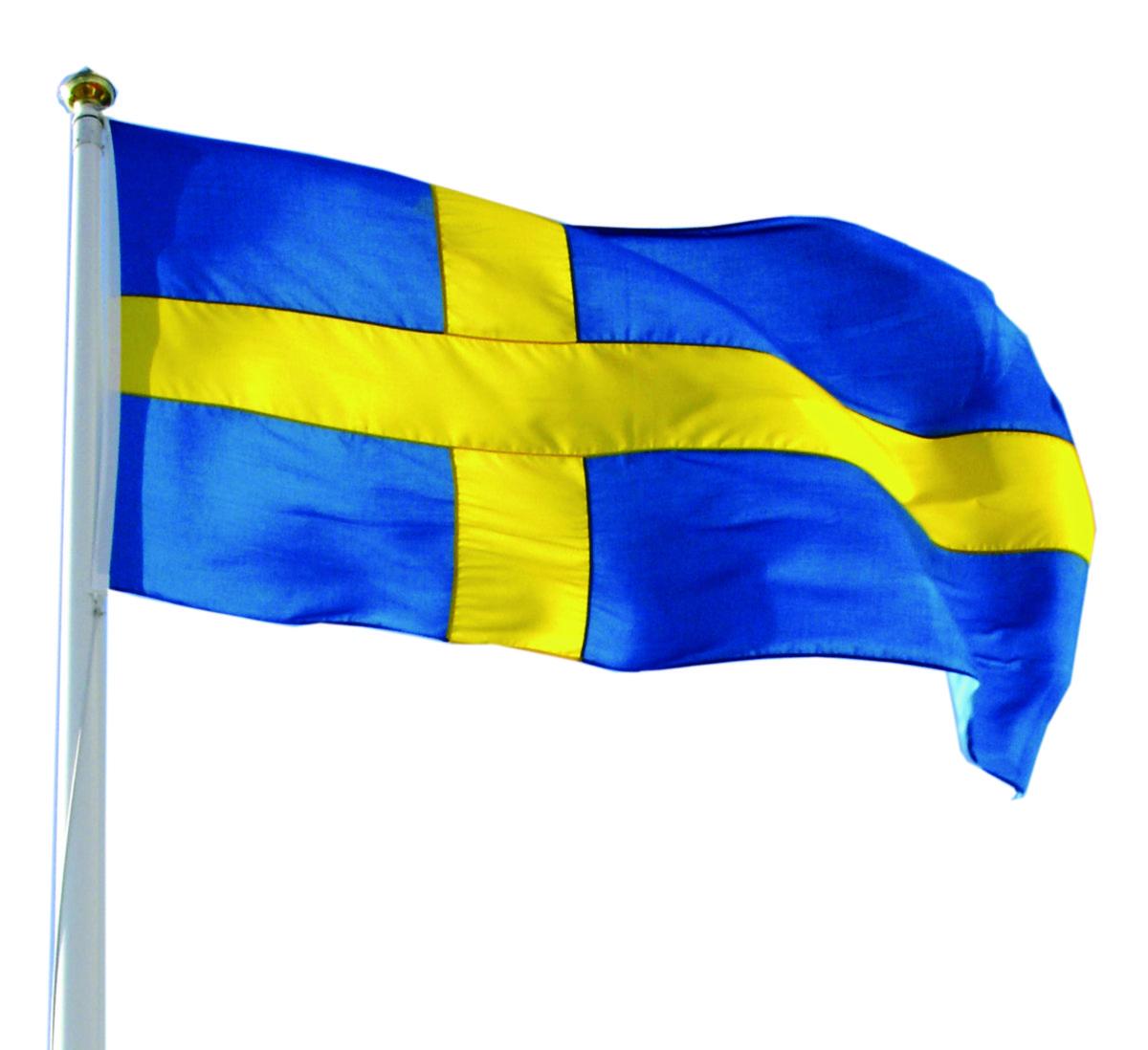 Svenska flagga - FLAGGA SVENSK MARIN 200CM