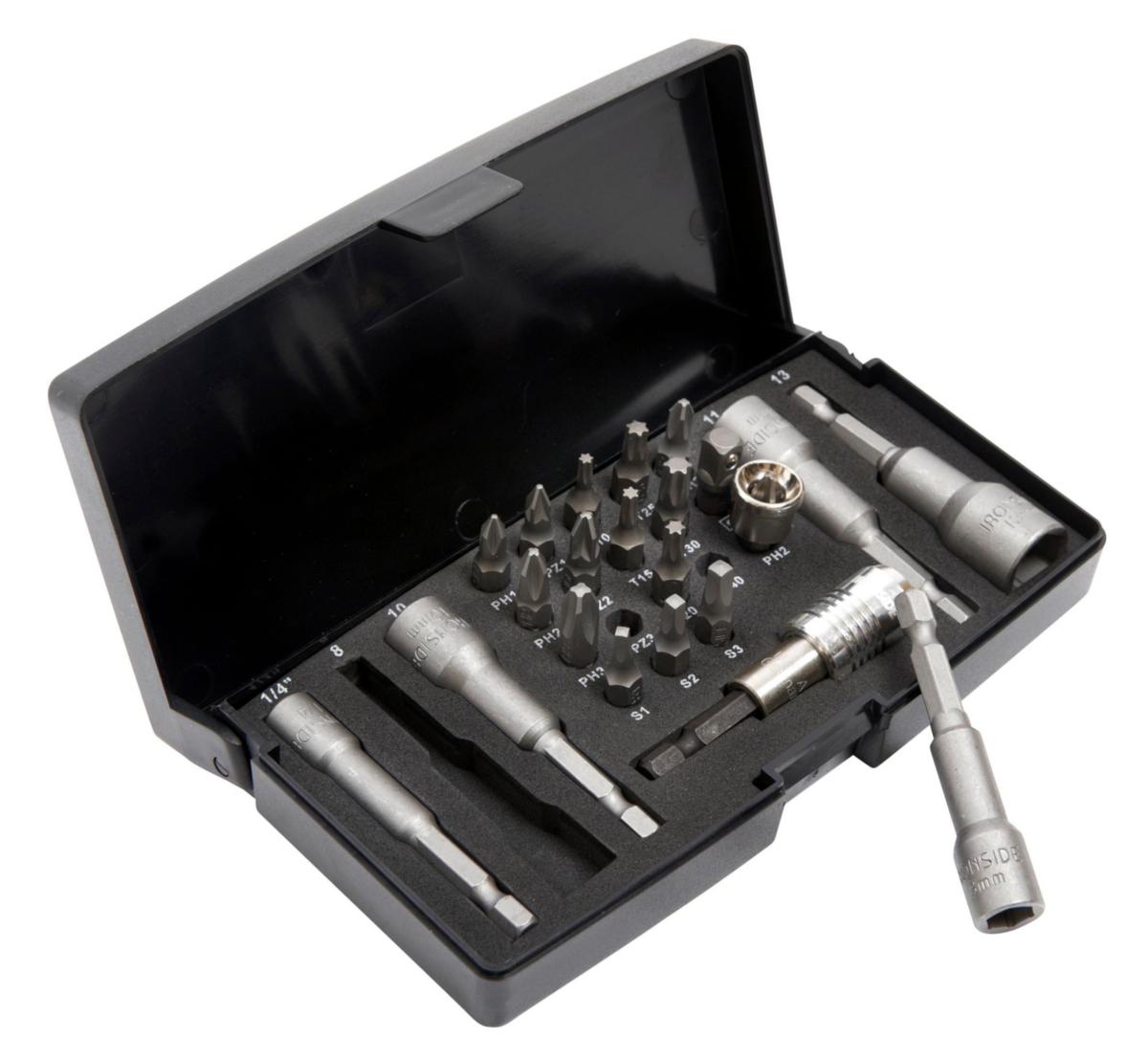 Bits-/magnethylssats Ironside 24 delar - BITS-/MAGNETHYLSSATS 24 DEL. IRONSIDE 244007