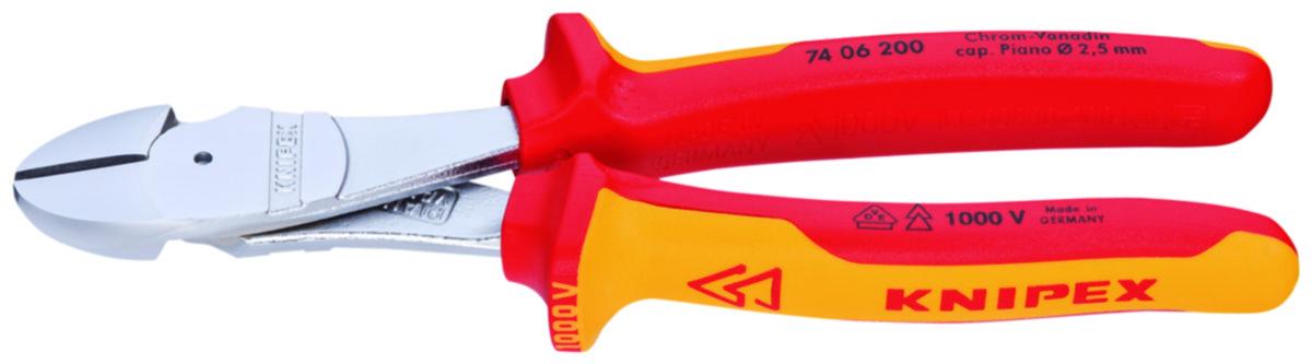 Sidavbitare Knipex 7406 1000V - SIDAVBITARE KNIPEX 7406-160 VDE ISOLERAD