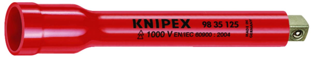Förlängare Knipex 9845 1000V - FÖRLÄNGNING KNIPEX 9845 1/2" LÄNGD 125MM 1000V