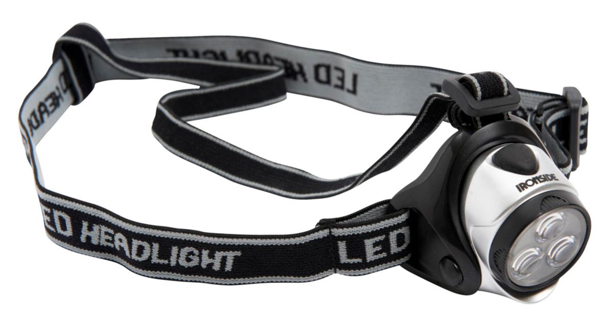 Pannlampa Ironside LED - PANNLAMPA LED 3 DIODER IRONSIDE