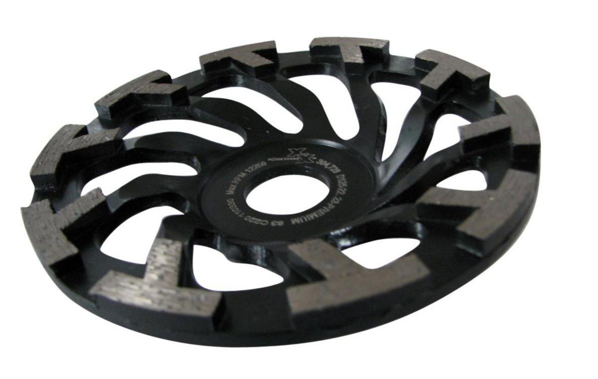 Diamantsliptallrik Flexxtra - SLIPSKÅL 125MM BLACK MAGIC FLEXXTRA 304.728