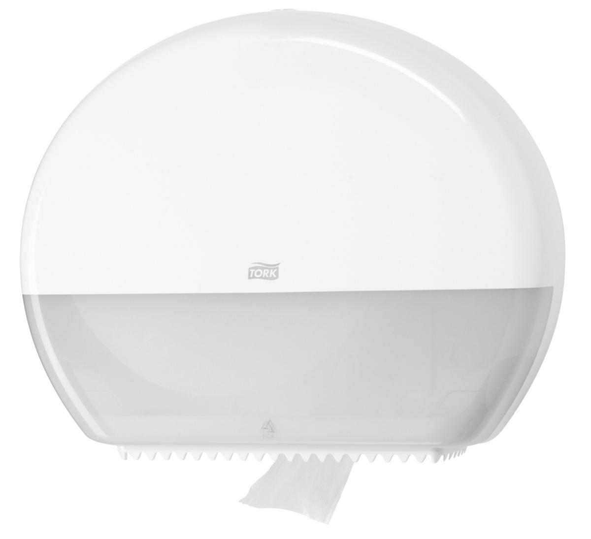 Toalettpappershållare Tork Jumbo T1 - DISPENSER JUMBO T1 VIT TOA. TORK 554000
