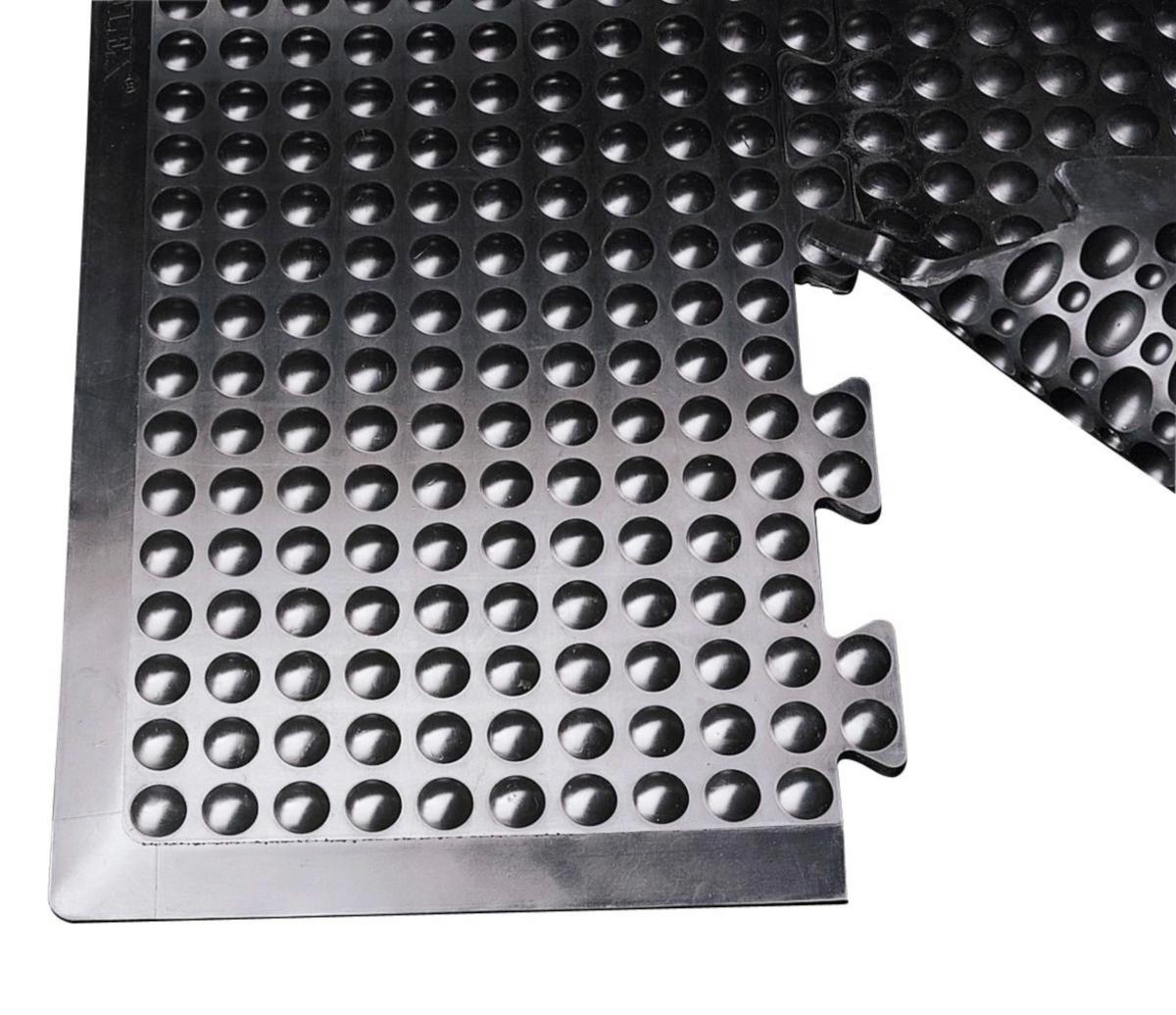 Arbetsplatsmatta Yoga Flex Industri - ARBPLATSMATTA YOGA FLEX INDU- STRI MITTDEL 80X70CM SVART