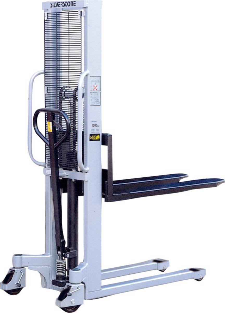 Staplare Silverstone ES manuell - STAPLARE SILVERSTONE ES1025 1000KG 88-2500MM SNABBLYFT