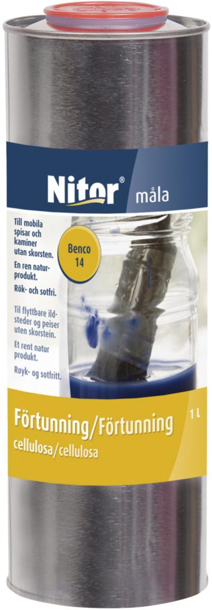 Förtunning Cellulosa Nitor - THINNER 1L CELLULOSA 23881 FÖRTUNNING 291802