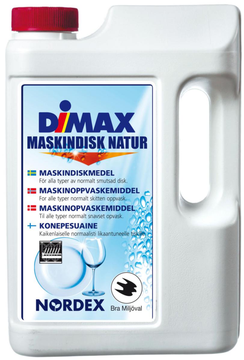 Maskindiskmedel Nordex Dimax - MASKINDISKMEDEL NORDEX DIMAX NATUR 1.5 KG BRA MILJÖVAL