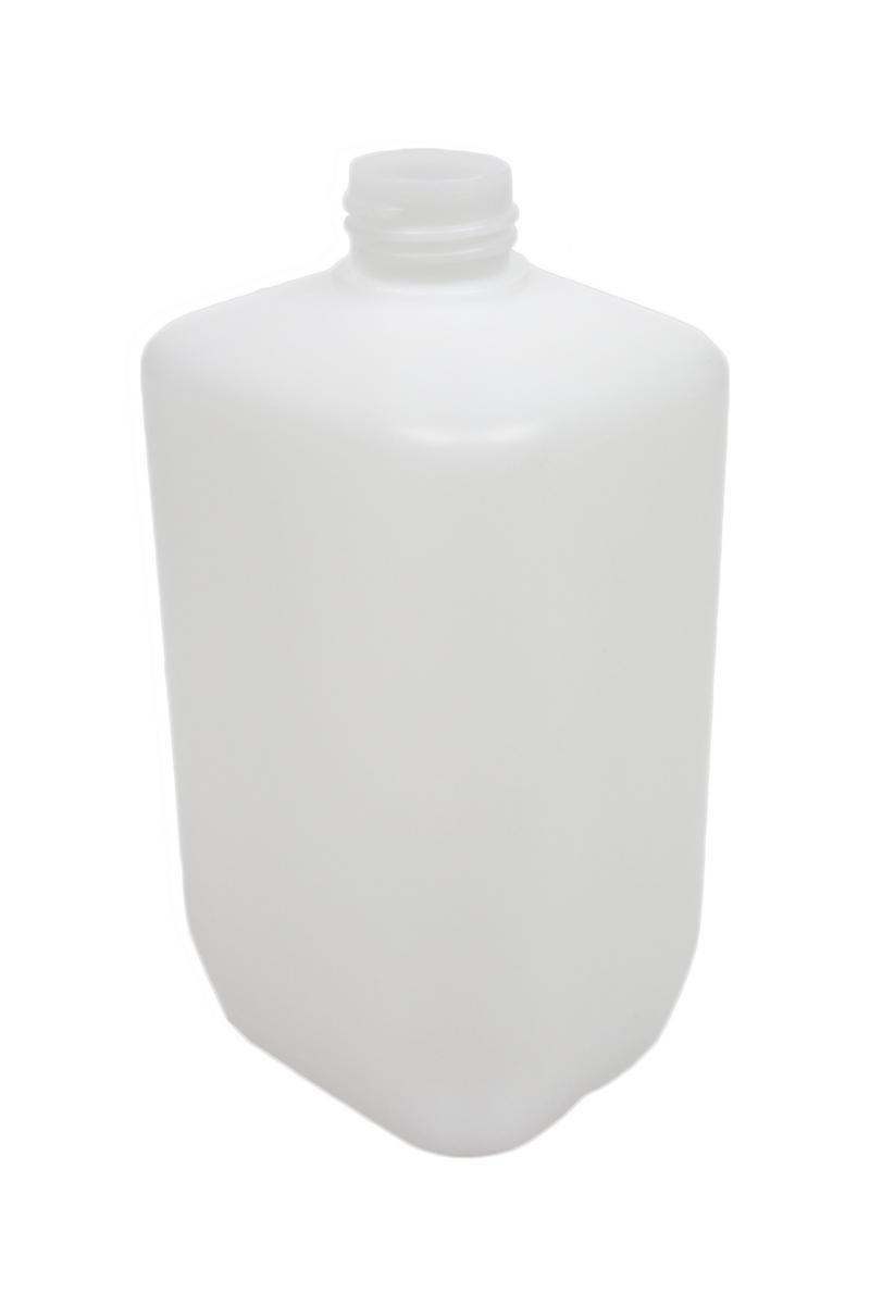 Flaska plast rektangulär - FLASKA PLAST 1L REKTANGULÄR UTAN KAPSYL