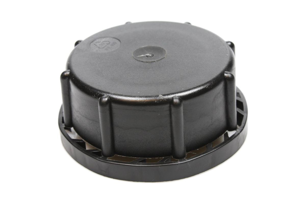 Kapsyl 60mm med låsring - KAPSYL 60MM SVART MED LÅSRING TILL DUNK 25L FARLIGT GODS