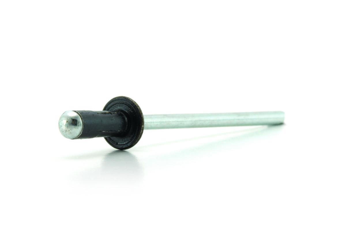 POP-nit standard färgad, aluminium - POPNIT EMHART TAP/D 46 BS 3,2X8,0MM 500/FP VIT