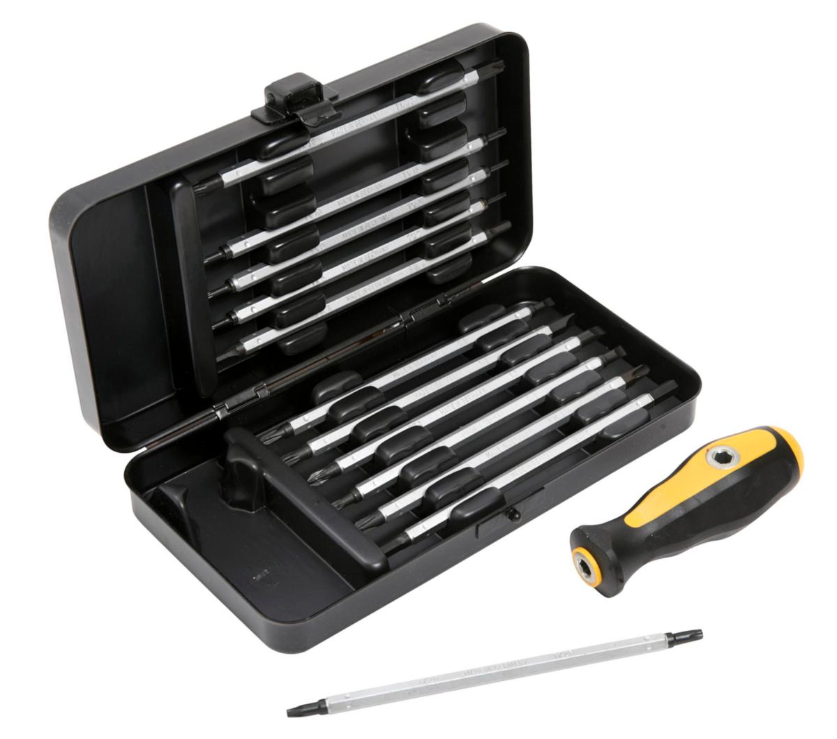Bitssats Ironside långa bits och mejselhandtag - BITSSATS M12 LÅNGA DUBBELBITS MEJSELHAND IRONSIDE 120516