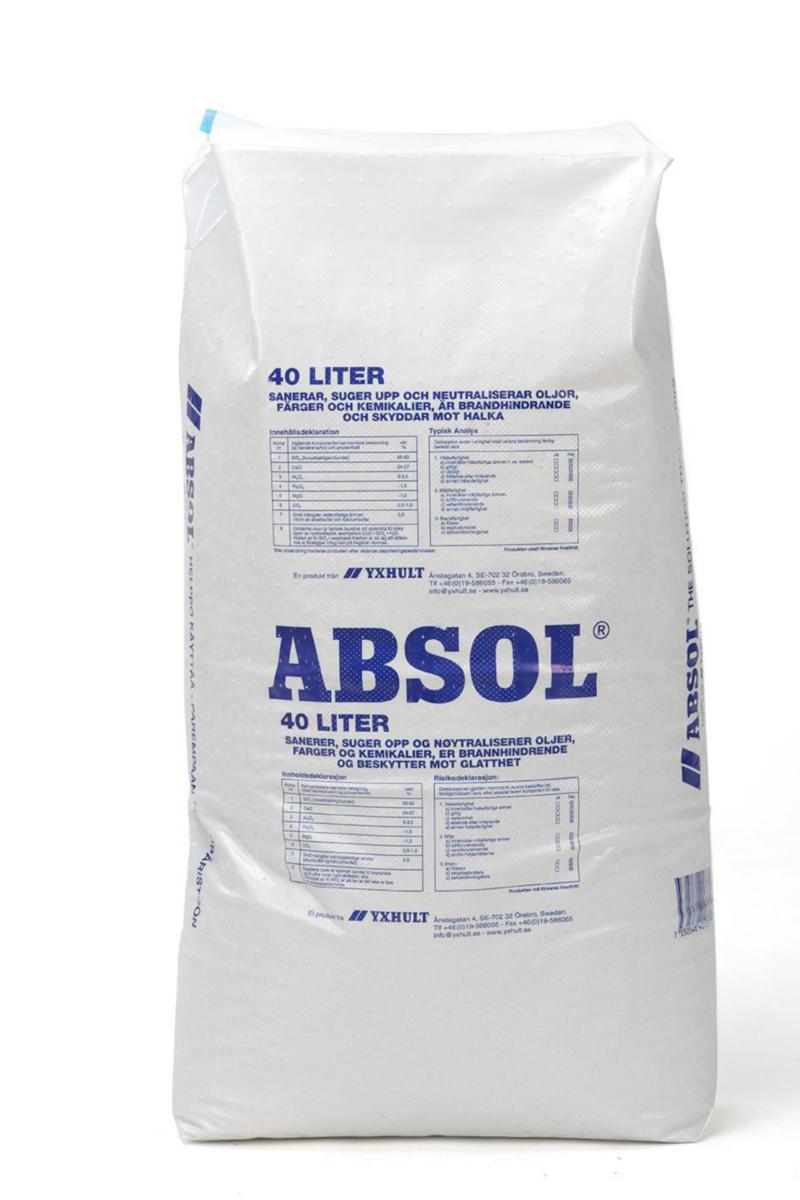 Absorptionsmedel Absol - ABSOL 16KG-40L SÄCK KA0140