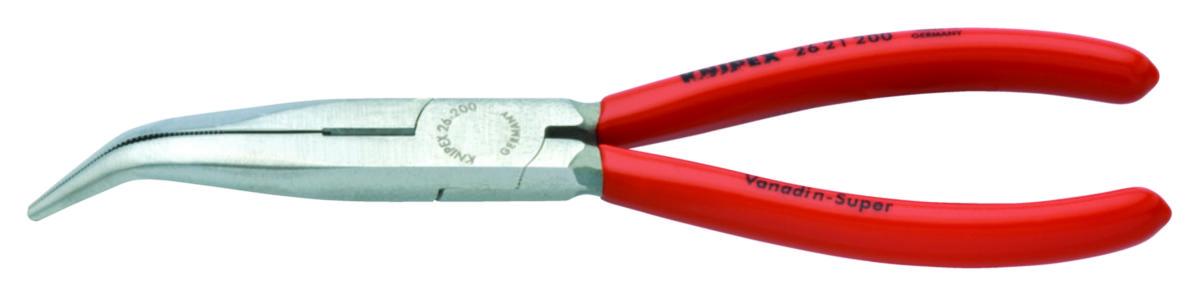 Spetstång Knipex 2621 - SPETSTÅNG BÖJD 2621-200 M.SIDAB 2.2MM KNIPEX 26 21 200
