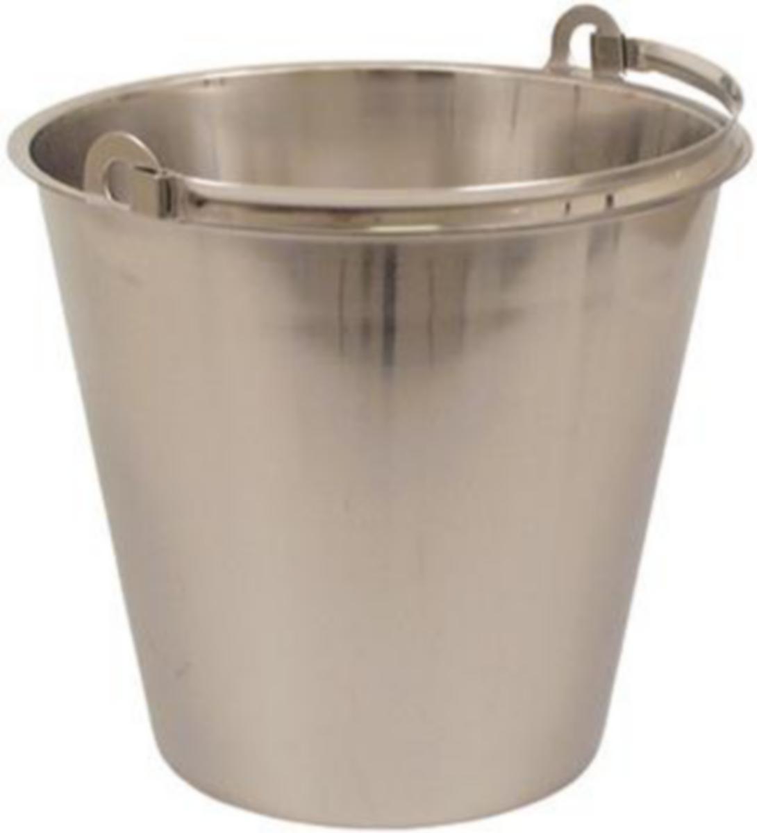 Hink rostfri - HINK ROSTFRI 15L UTAN BOTTENBAND
