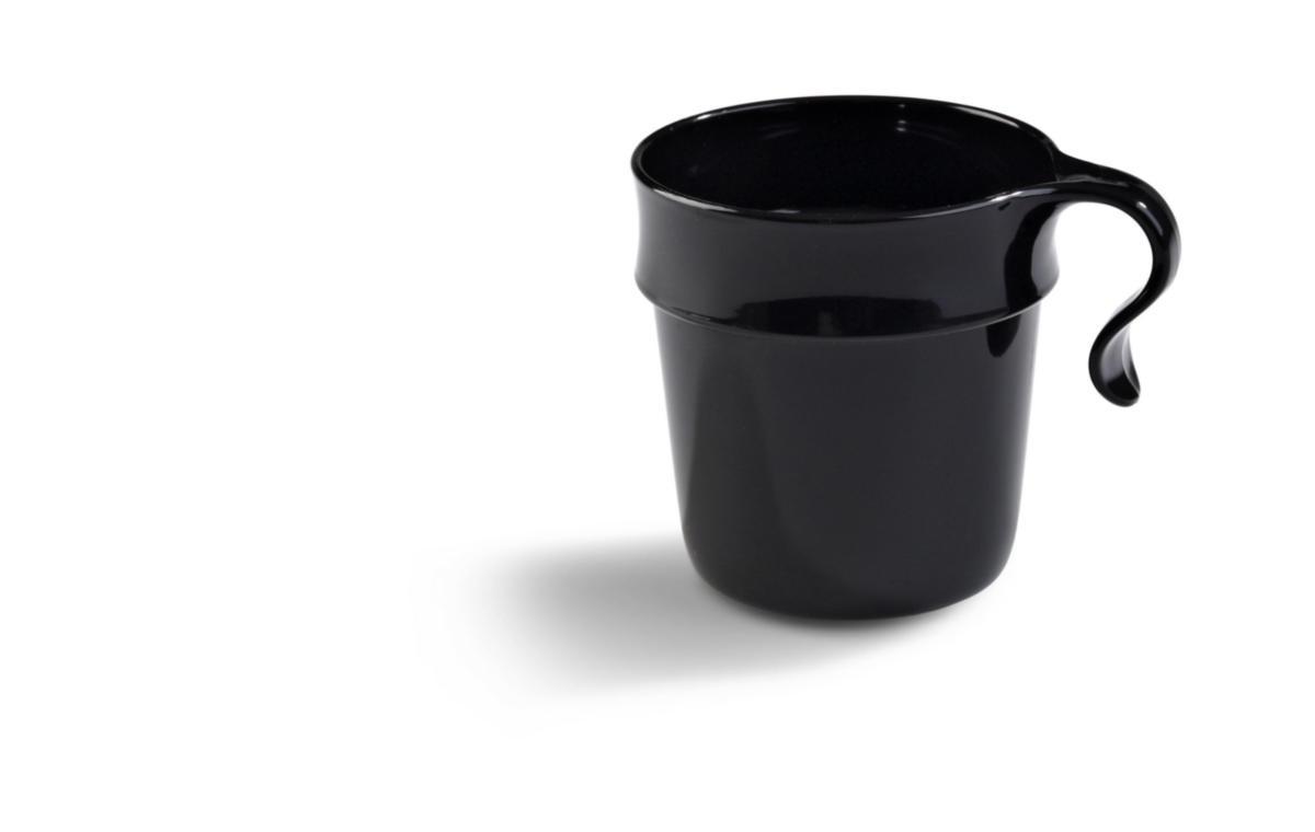Plastmugg Nordic - MUGG SVART PLAST