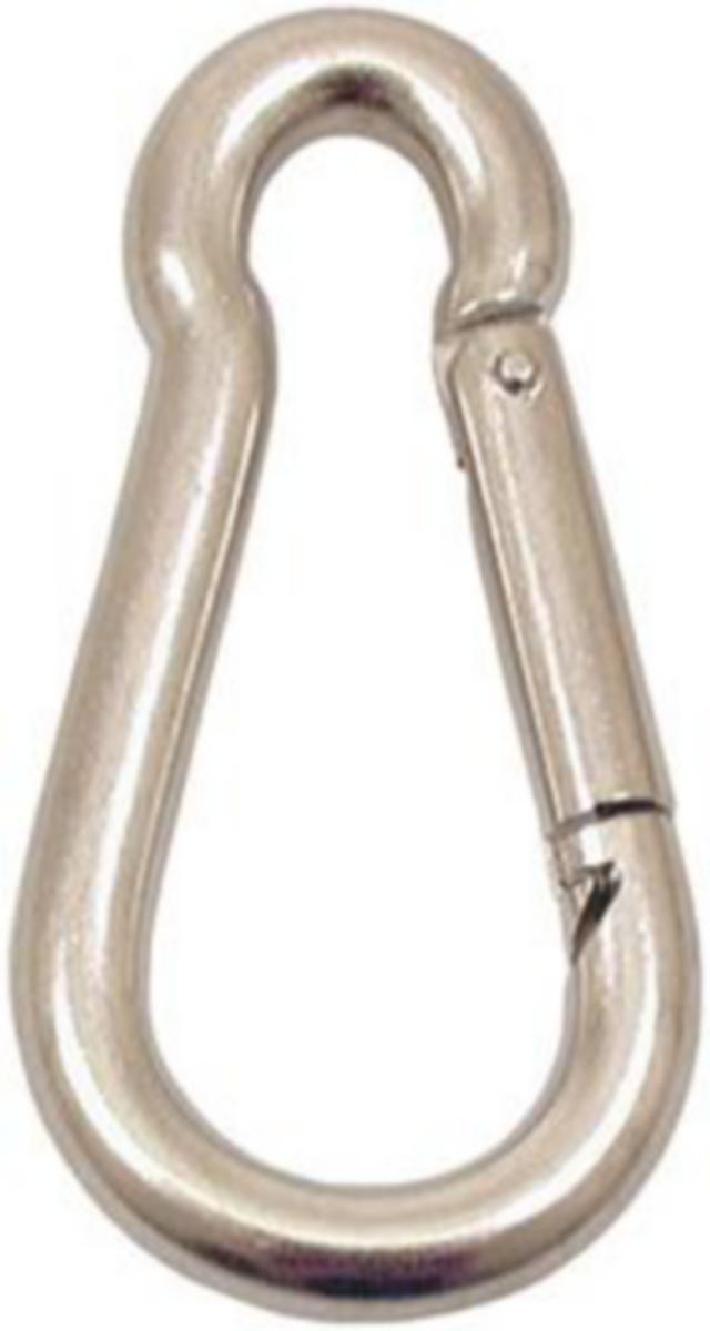 Brandkarbinhake rostfri - BRANDKARBINHAKE 5X50MM RF