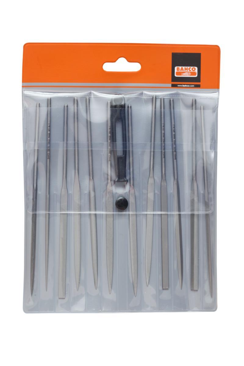 Nålfilssats Bahco 472 Medium - NÅLFILSSATS BAHCO 2-472-16-1-0 MEDIUM 12ST