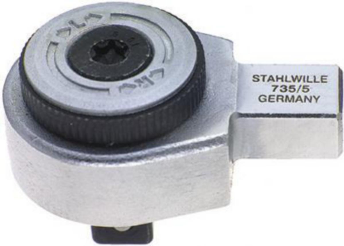 Spärrnyckelinsats Stahlwille 725, 735 - SPÄRRNYCKELINSATS STAHLWILLE 735/10 1/2 FYRKANTTAPP
