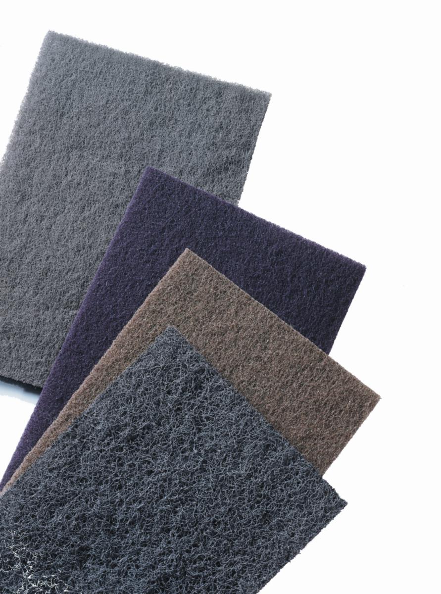 Puts och Polerduk 3M Scotch Brite 7446 - PUTS & POLERDUK 3M 7446 KORN SFIN 155X225 MÖRKGRÅ