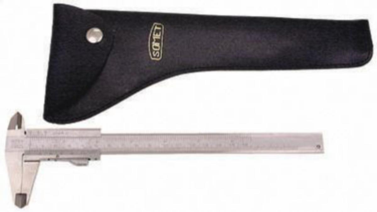 Skjutmått Somet - SKJUTMÅTT SOMET 160MM QUADRI RFR-MATTFÖRKROMAT