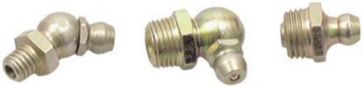 Smörjnippel Orion hydraulisk - SMÖRJNIPPEL ORION 1697 M6X1 RAK LÅNG GÄNGA 19MM