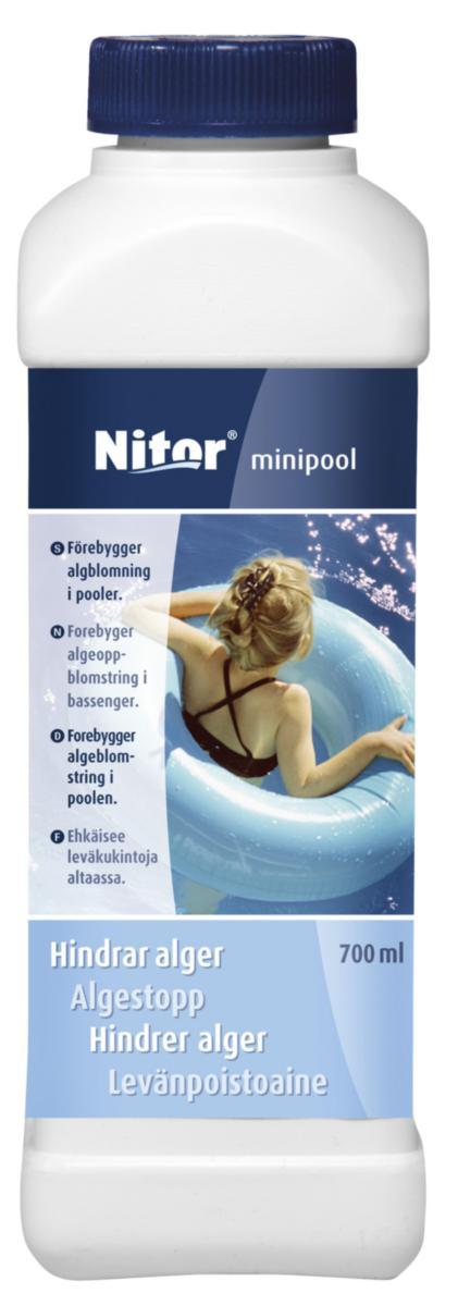 Algbekämpning Nitor - POOLRENGÖRING NITOR ALGBEKÄMPN TILL MINI POOL 700 ML