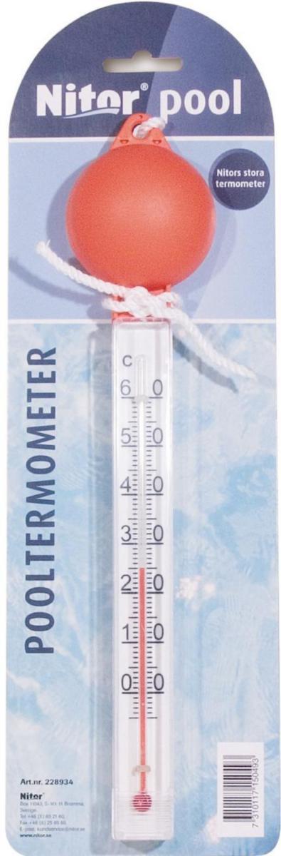 Termometer boll Nitor - POOLTILLBEHÖR NITOR TERMOMETER BOLL TILL MINI POOL