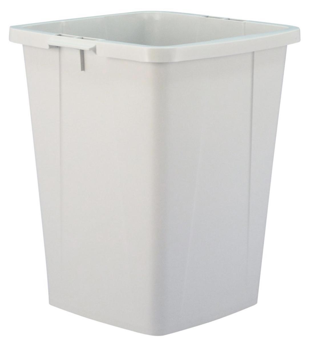 Tunna plast fyrkantig - TUNNA PLAST 90L GRÅ UTAN LOCK 505X483X600MM 0474-00005