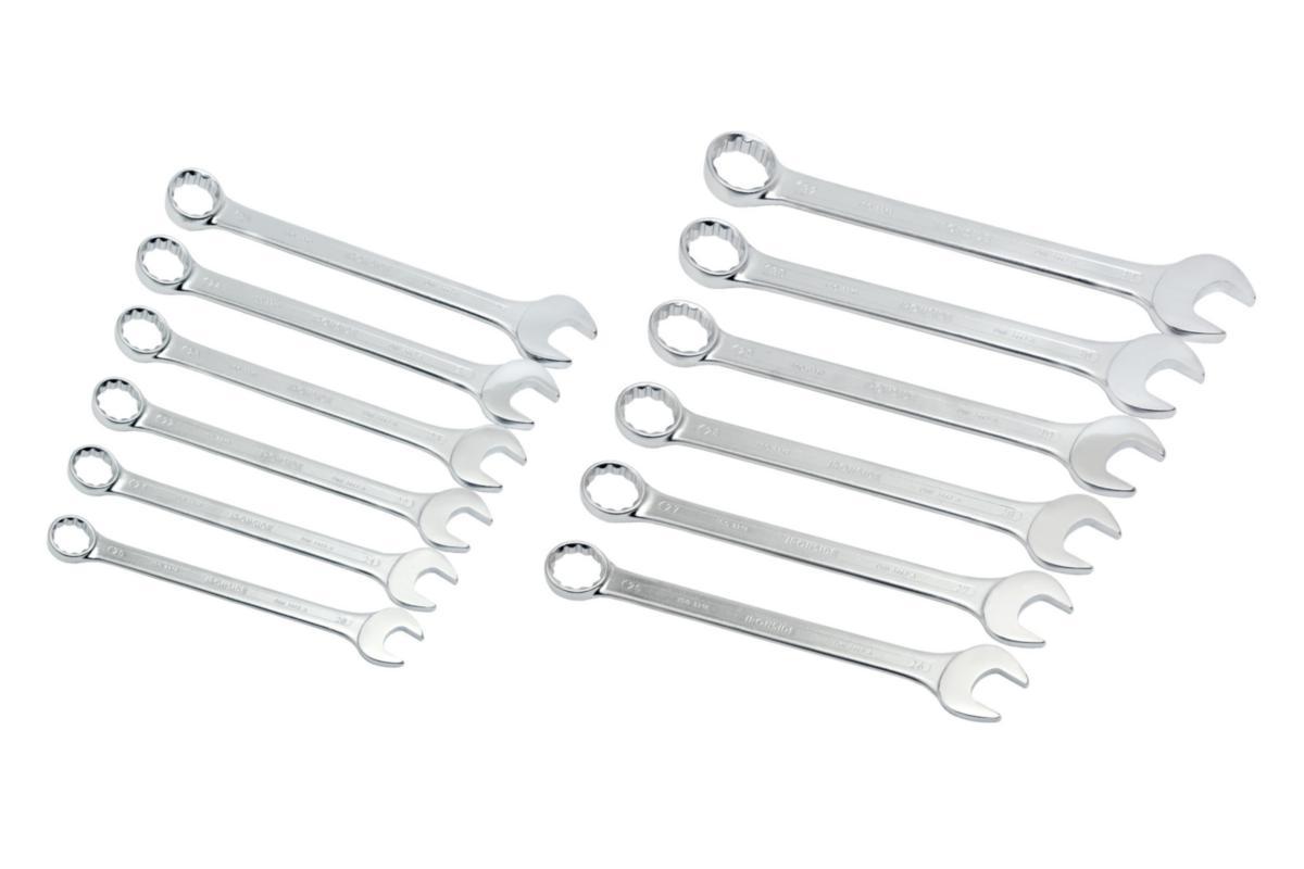 Blocknyckelsats Ironside stora - U-RINGNYCKELSATS 20-32MM 12ST IRONSIDE 112114