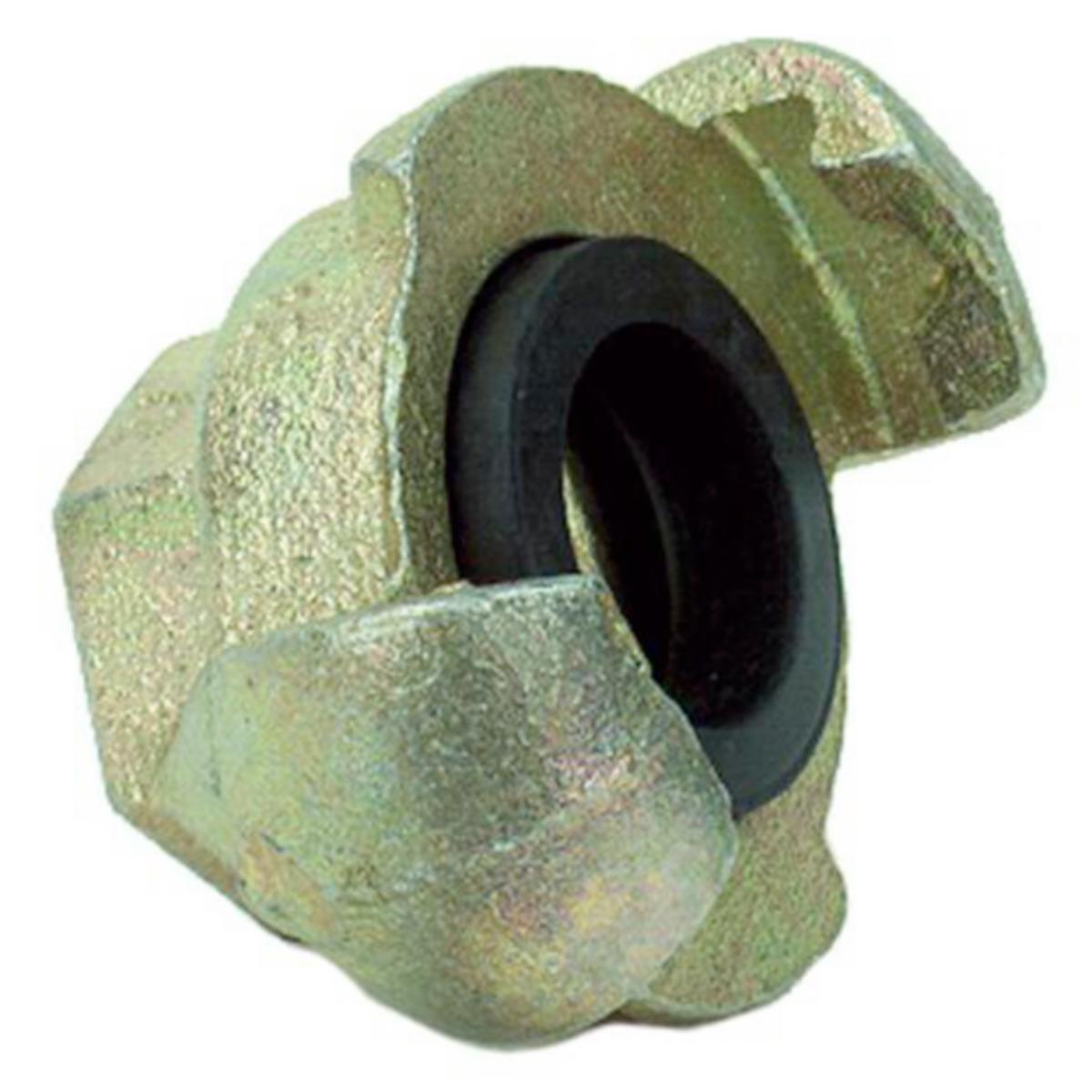 Klokoppling av aducergods med invändig gänga - KLOKOPPLING 3/4" INV.GÄNGA 20 AV ADUCERGODS INK.PACKNING