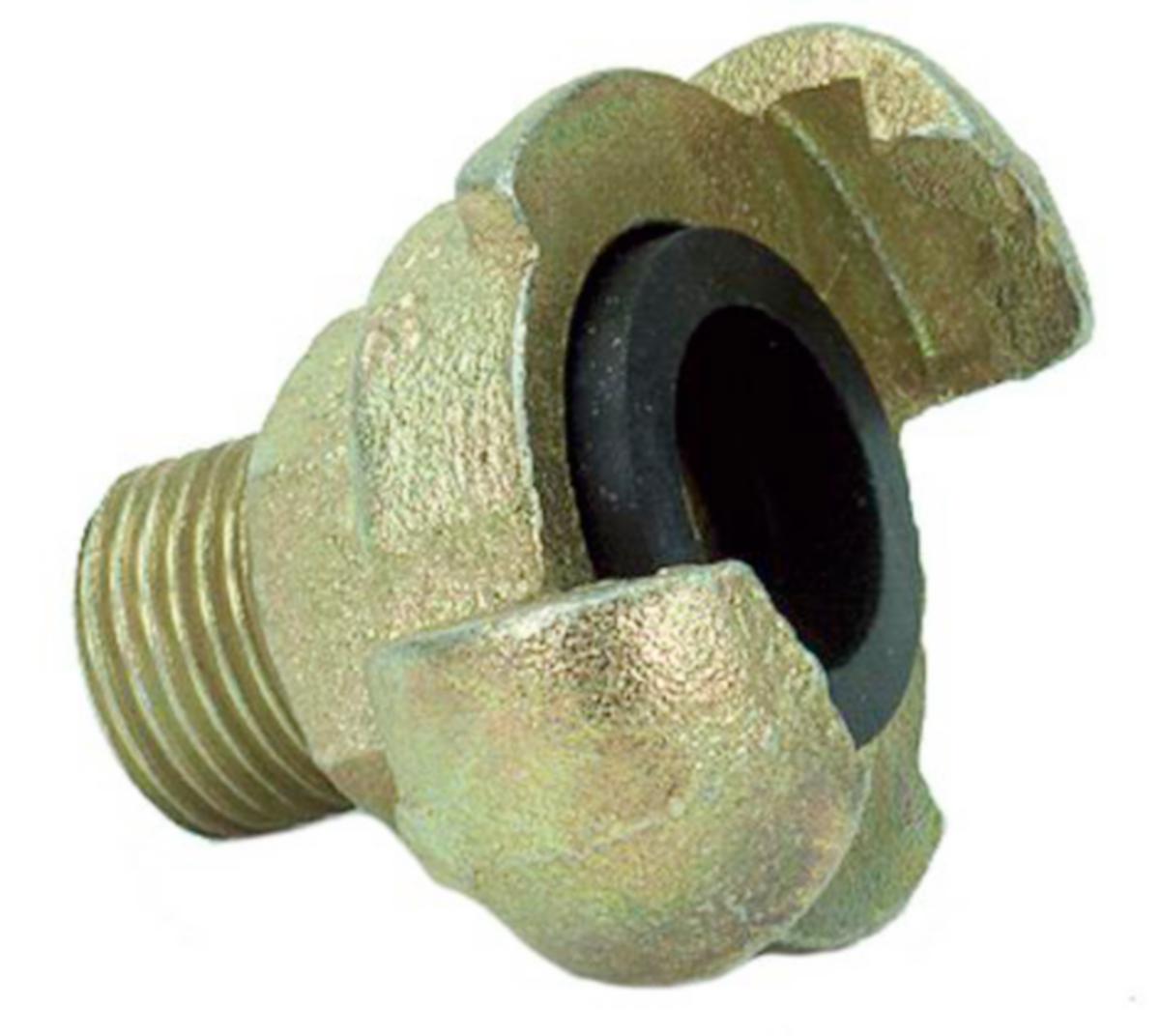 Klokoppling av aducergods med utvändig gänga - KLOKOPPLING 3/4" UTV.GÄNGA 20 AV ADUCERGODS INK.PACKNING