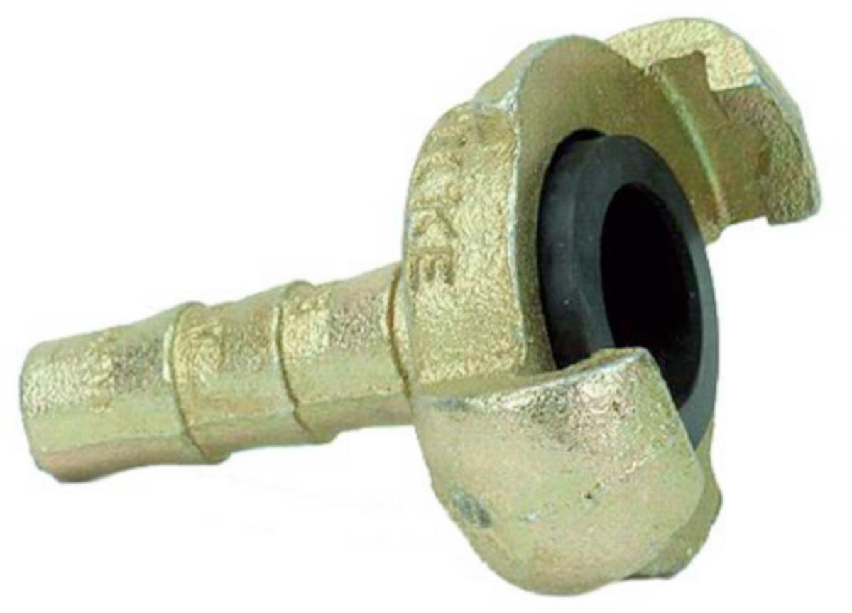 Klokoppling av aducergods med slanganslutning - KLOKOPPLING 3/4" SLANG 20 AV ADUCERGODS INK.PACKNING