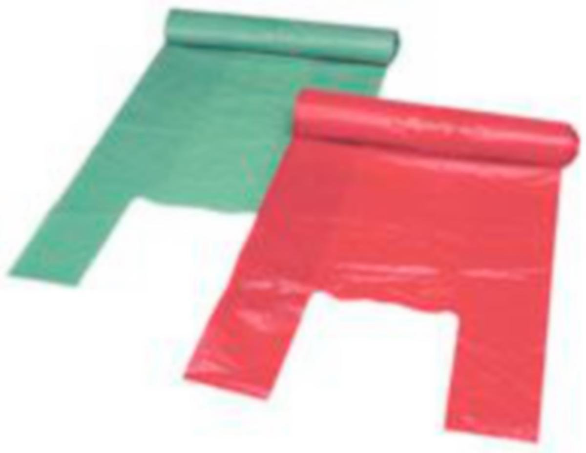 Källsorteringspåsar - KÄLLSORT.PÅSE POLYETEN GRÖN 15L 823.941 25ST/RULLE