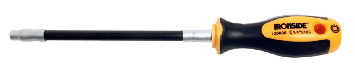 Bitsskruvmejsel Ironside böjlig - BITSSKRUVM.BÖJL.1/4" X 275MM M MAGNET IRONSIDE 120038