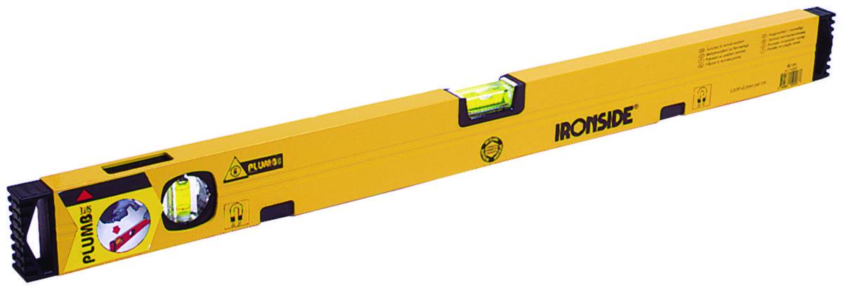 Magnetvattenpass Ironside med libellspegel - MAGNETVATTENPASS 600MM ALUM 2 LIB. IRONSIDE 152207