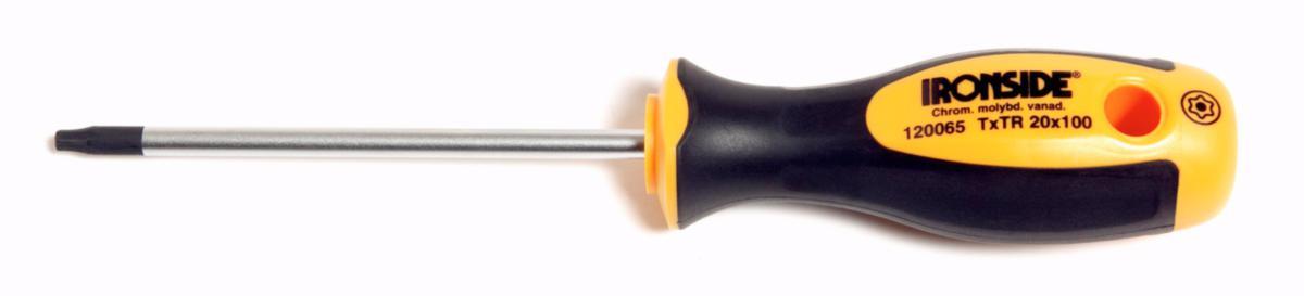 Skruvmejsel Ironside Torx med hål - SKRUVMEJSEL TX 30 X 115 M.HÅL 2-KOMP.IRONSIDE 120071