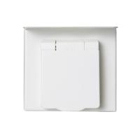 Uttagsbox Skåform 1 uttag, IP44