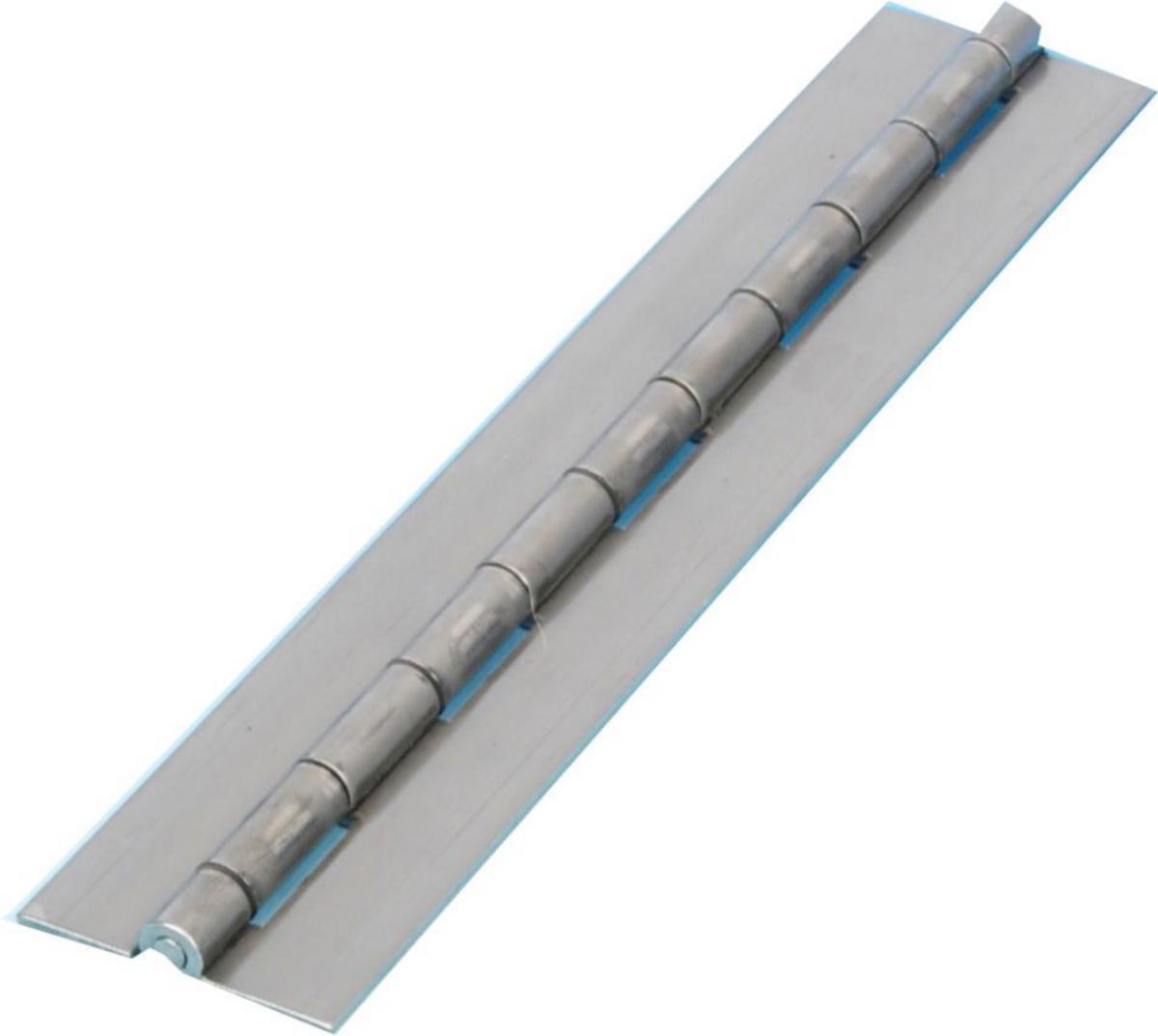 Pianogångjärn oborrade - PIANOGÅNGJÄRN RFR SIS 2333 50MM X 1.0MM X 1000MM OBORRAD