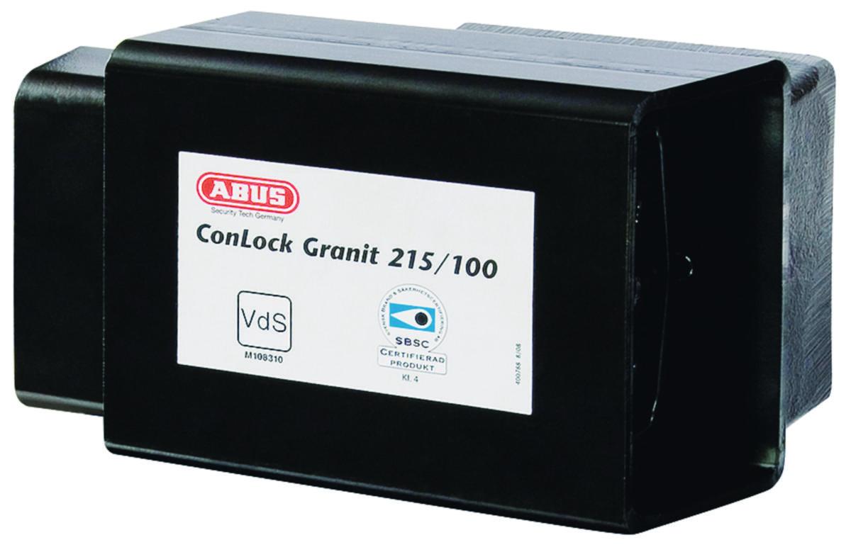 Låsbom ABUS ConHasp Granit - CONTAINERLÅS 215/100 ABUS 37RK/70HB100 