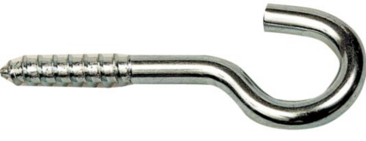 Klädstreckskrok 5350 - KLÄDSTRECKSKROK 5350 90MM GALV HABO 48827
