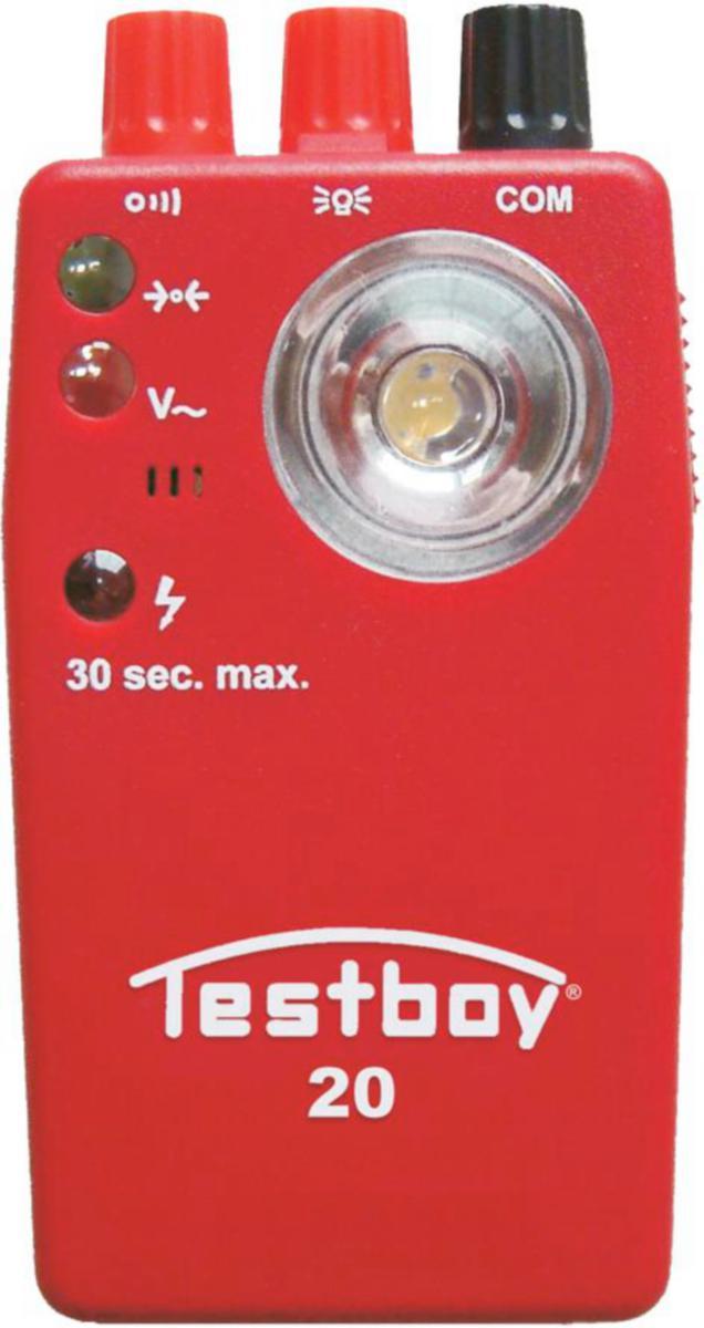 Kontinuitetstestare Testboy 20 - KONTINUITETSPROVARE TESTBOY 20 