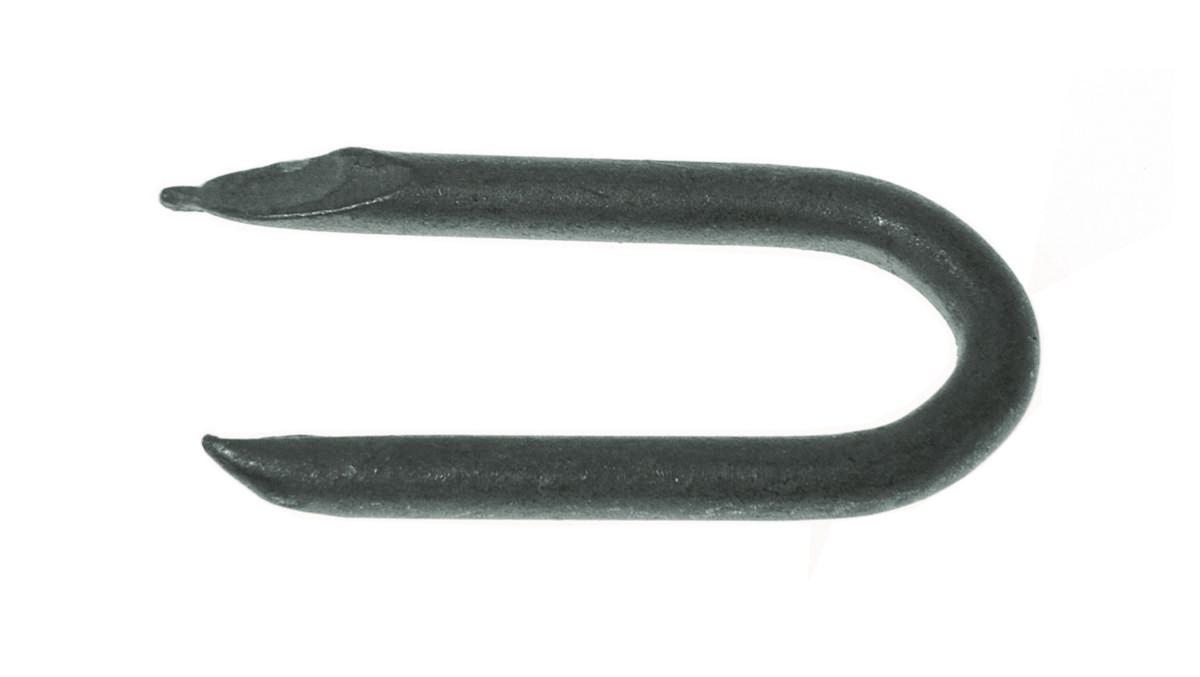 Krampa varmförzinkad Gunnebo - STÄNGSELKRAMPA FZV 25X2.5 500/ GUNNEBO Z110311