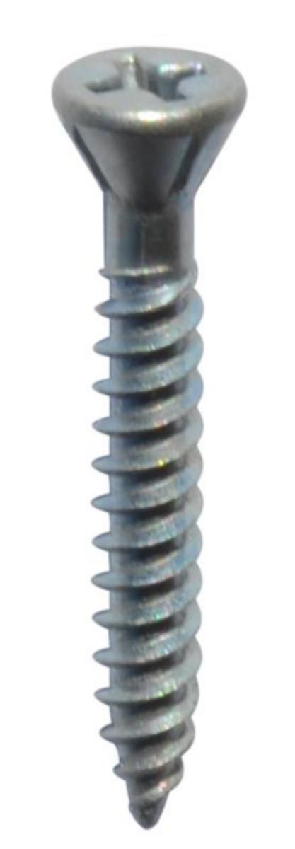 Spån-/Sockelskruv Stål utv-C4 Grabber - SPÅN/SOCKELSKRUV C4 3,8X28 500/ GRABBER G16JUL
