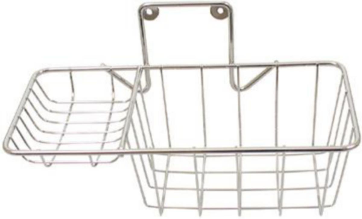 Dusch- och tvålkorg 2184 - DUSCH OCH TVÅLKORG 2184 VIT HABO 27599