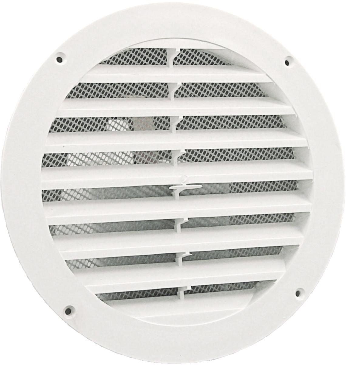 Galler Pisla 241, vit plast - GALLER 241/75 VIT PL INSEKTSNÄT. PISLA