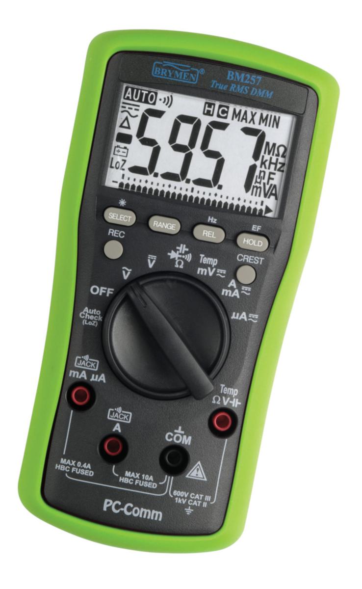 Multimeter BM257 - MULTIMETER 257 TRMS