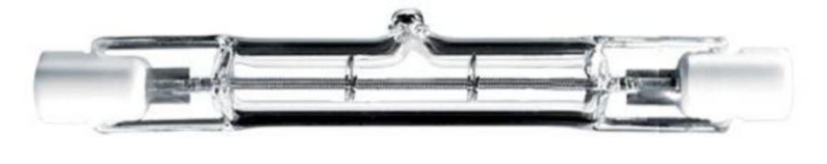 Halogenstav för nätspänning HHSK-ES - HALOGENRÖR 230W 118MM 2000H (300W) GELIA 4083808201