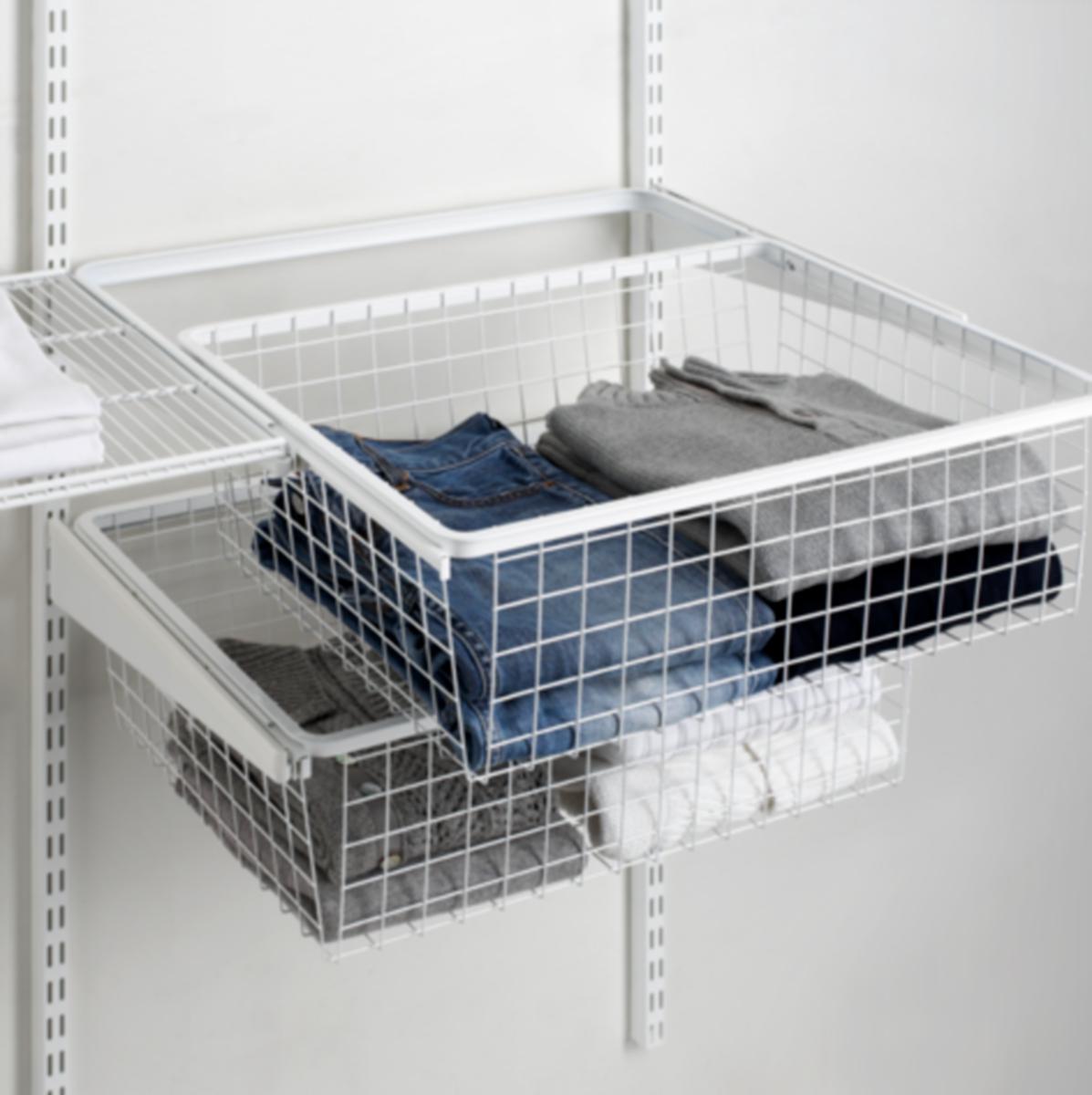 Trådback Elfa 60-concept - TRÅDBACK ELFA 60-CONCEPT 605X285X430MM 266310 VIT