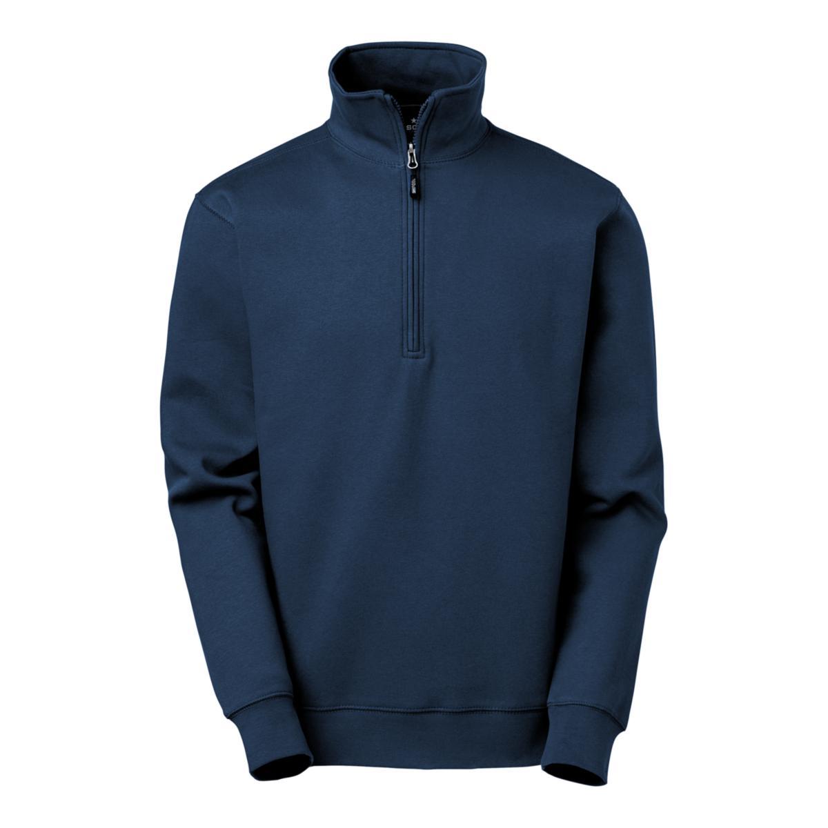 Sweatshirt South West Stewart - SWEATSHIRT STEWART MARIN L SOUTH WEST 1000223 HALVZIP