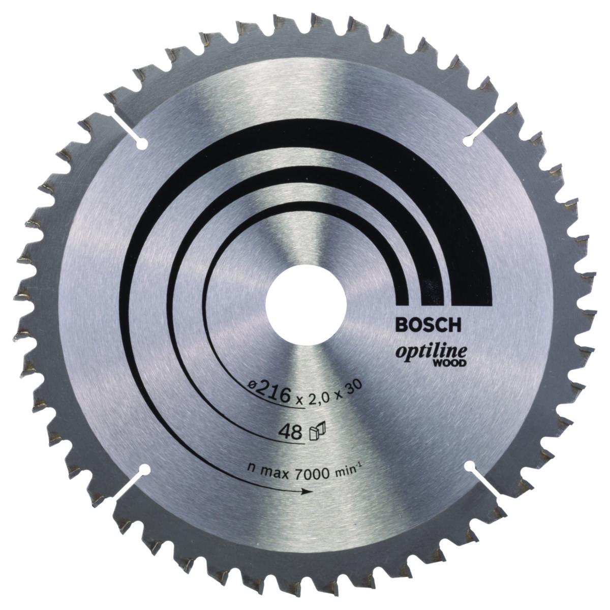 Sågklinga Bosch Trä t kap-& gersåg - CIRKELSÅGKL 216X2X30MM 48T -5 BOSCH 2608640432